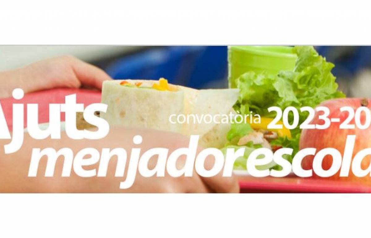 Ajuts de menjador per al curs 23-24
