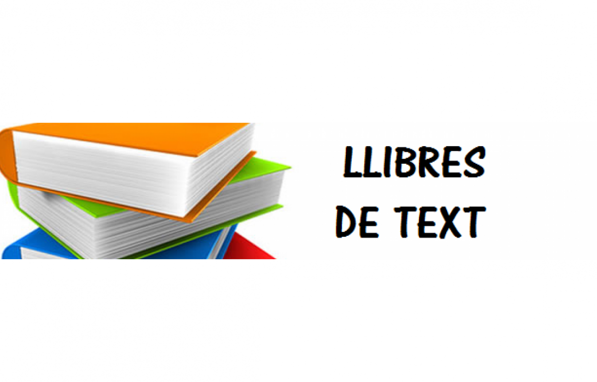 Llibres de text (amb preus)